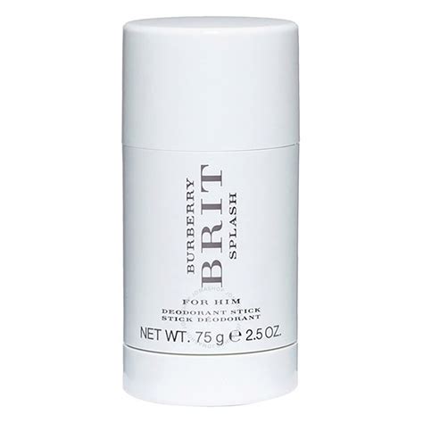 Burberry Men's Brit Splash Deodorant Splash 2.5 oz  